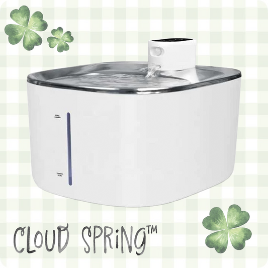 ☁️ Cloud Spring™ - Bunny Fountain - 4L Cordless Hydration Station