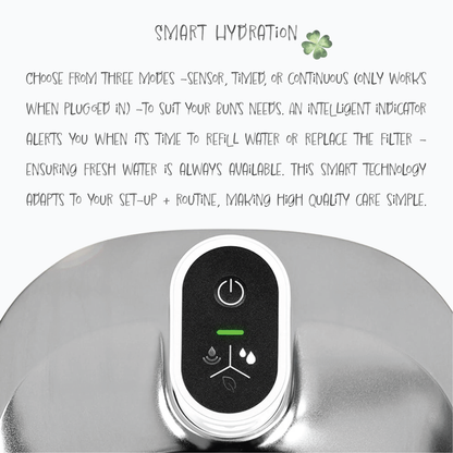 ☁️ Cloud Spring™ - Bunny Fountain - 4L Cordless Hydration Station